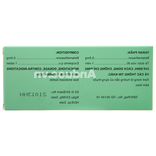 Mekocetin 0.5mg trị bệnh thấp khớp, bệnh collagen, dị ứng (5 vỉ x 20 viên)