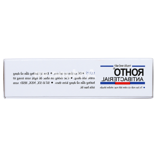 Dung dịch nhỏ mắt Rohto Antibacterial trị lẹo mắt, viêm kết mạc mắt chai 13ml