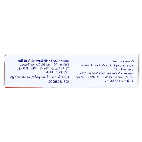 Cataflam 25mg giảm đau, kháng viêm xương khớp (1 vỉ x 10 viên)