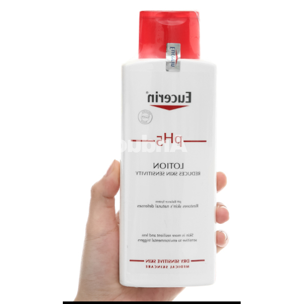 Lotion Eucerin pH5 Reduce Skin Sensitive cho da nhạy cảm chai 250ml