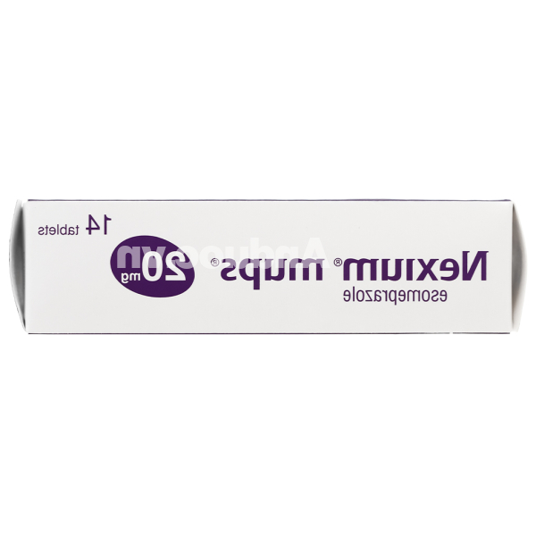 Nexium Mups 20mg trị trào ngược dạ dày, thực quản (2 vỉ x 7 viên)