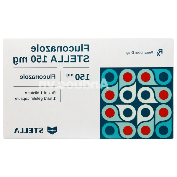 Fluconazole STELLA 150mg trị viêm màng não, nhiễm nấm (1 vỉ x 1 viên)
