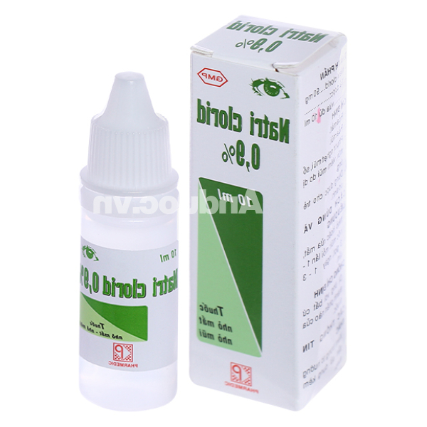 Dung dịch Natri Clorid Pharmedic 0.9% vệ sinh mắt, mũi lọ 10ml