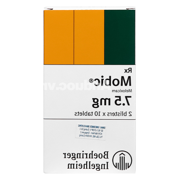 Mobic 7.5mg giảm đau, kháng viêm xương khớp (2 vỉ x 10 viên)