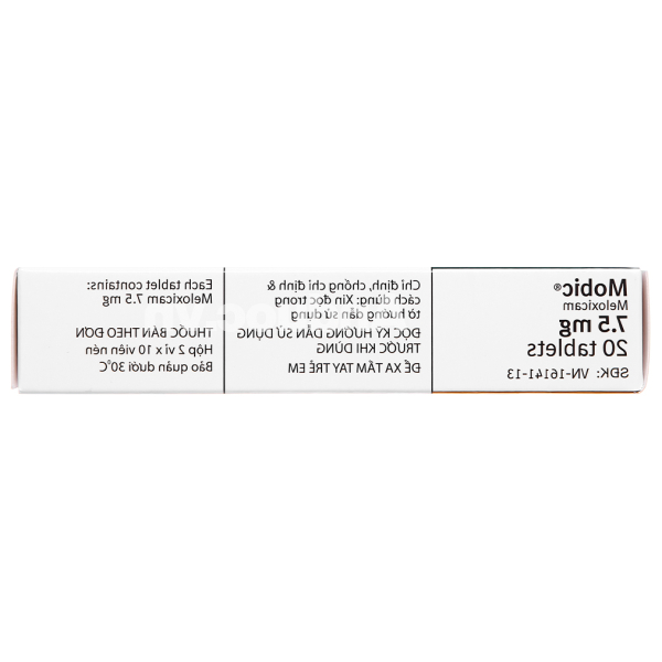 Mobic 7.5mg giảm đau, kháng viêm xương khớp (2 vỉ x 10 viên)