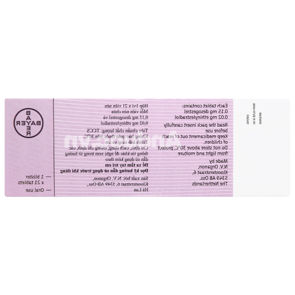 Mercilon thuốc tránh thai hằng ngày (1 vỉ x 21 viên)