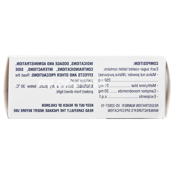 Domitazol hỗ trợ trị nhiễm trùng đường tiết niệu dưới không biến chứng (5 vỉ x 10 viên)