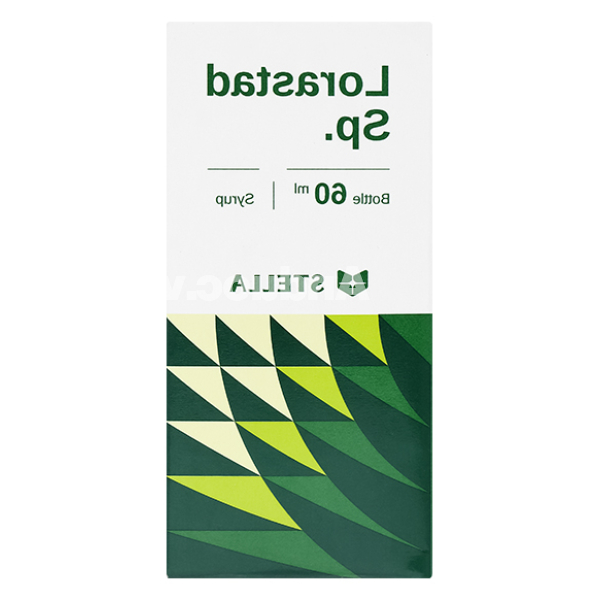 Siro Lorastad Sp. giảm triệu chứng viêm mũi và mề đay mạn tính chai 60ml