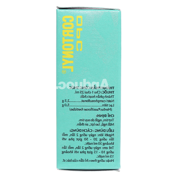 Thuốc nước Cortonyl OPC trị mất ngủ, trợ tim chai 25ml