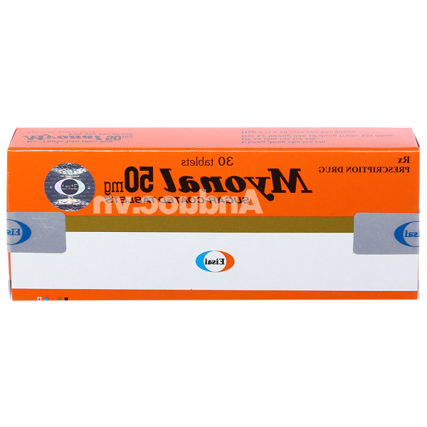 Myonal 50mg cải thiện các triệu chứng tăng trương lực cơ (3 vỉ x 10 viên)