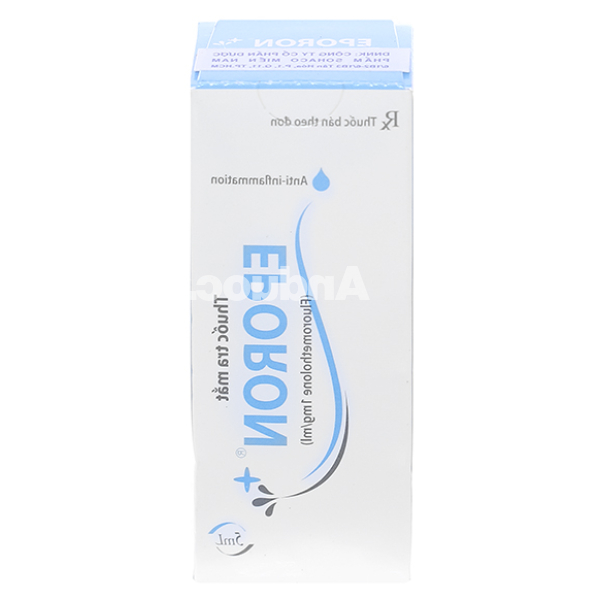 Hỗn dịch nhỏ mắt Eporon Eye Drops 1mg/ml trị viêm mí mắt, viêm kết mạc lọ 5ml