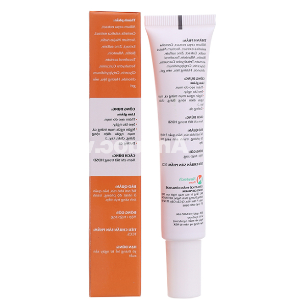 Gel Nacurgo giảm thâm sẹo, ngừa mụn tuýp 20g