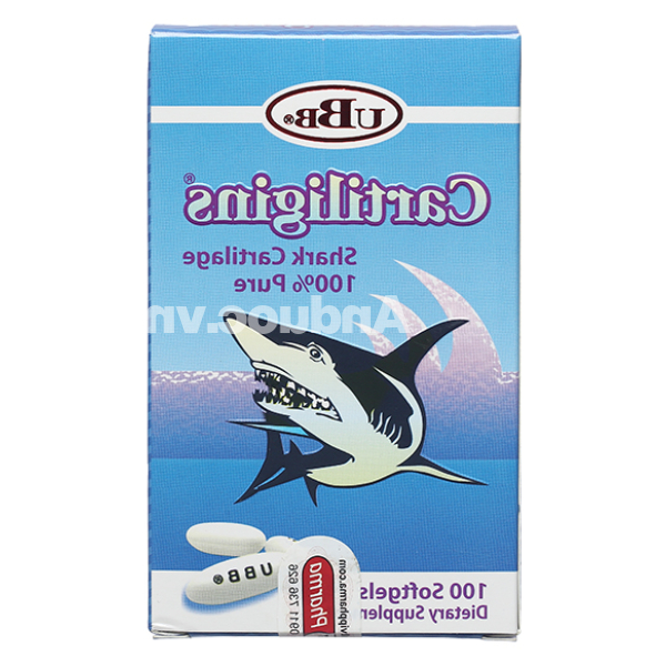 UBB Cartiligins giảm đau nhức, tái tạo sụn khớp chai 100 viên