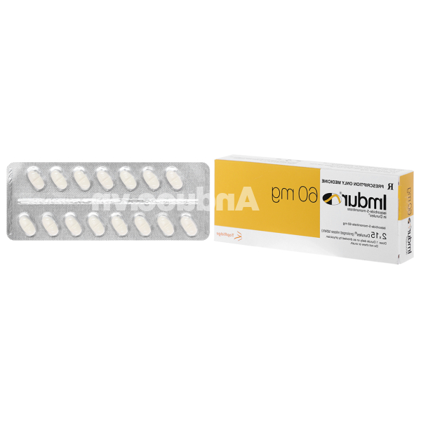 Imdur 60mg dự phòng trị đau thắt ngực (2 vỉ x 15 viên)