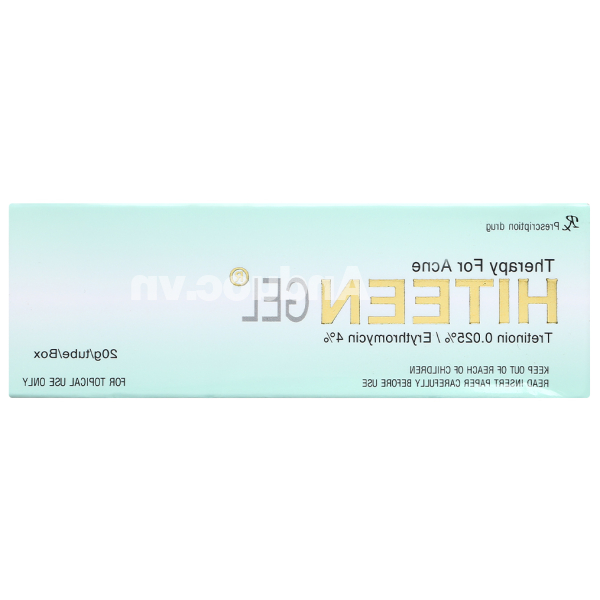 Hiteen Gel trị mụn trứng cá tuýp 20g