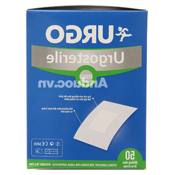Băng dán Urgosterile (10cm x 7cm) hộp 50 miếng