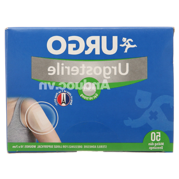 Băng dán Urgosterile (10cm x 7cm) hộp 50 miếng