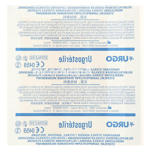 Băng dán Urgosterile (10cm x 7cm) hộp 50 miếng