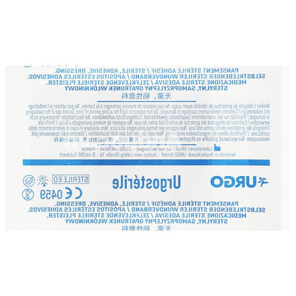 Băng dán Urgosterile size vừa hộp 50 miếng (5.3cm x 7cm)