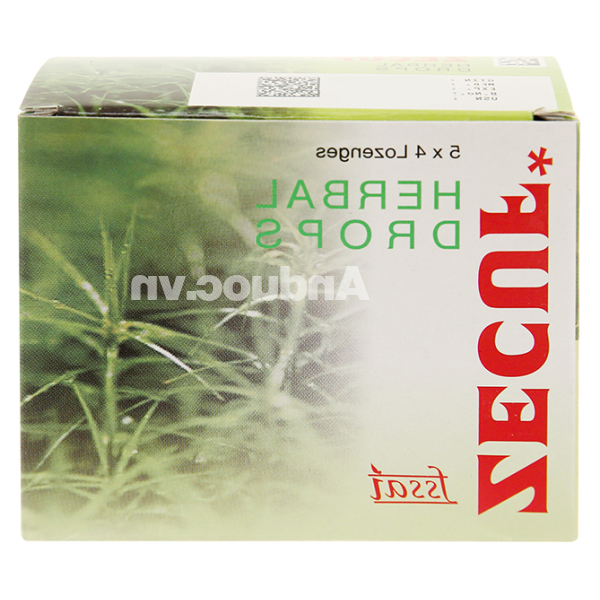 Kẹo ngậm Zecuf hỗ trợ giảm ho, đau rát họng hộp 20 viên