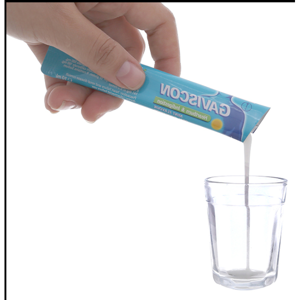 Hỗn dịch uống Gaviscon trị triệu chứng trào ngược dạ dày, thực quản (24 gói x 10ml)