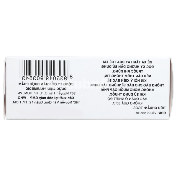 Methorfar 15 trị ho khan, ho do kích ứng (10 vỉ x 10 viên)