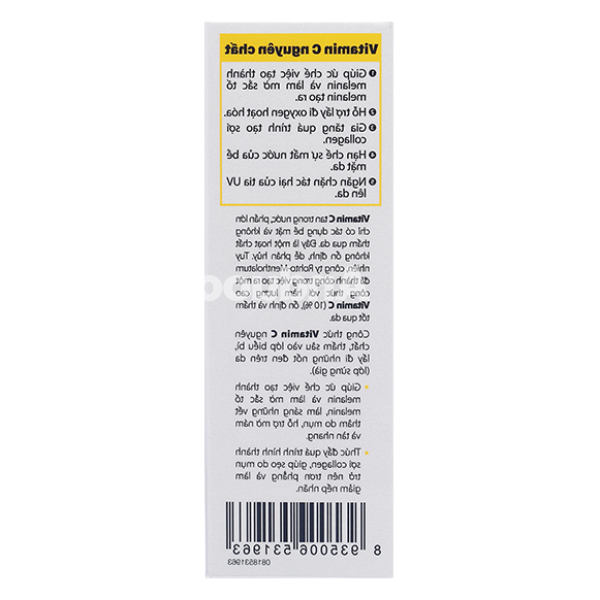 Serum Acnes C10 làm mờ thâm nám, sáng da chai 15ml