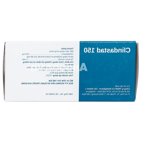 Clindastad 150 trị nhiễm khuẩn (5 vỉ x 10 viên)