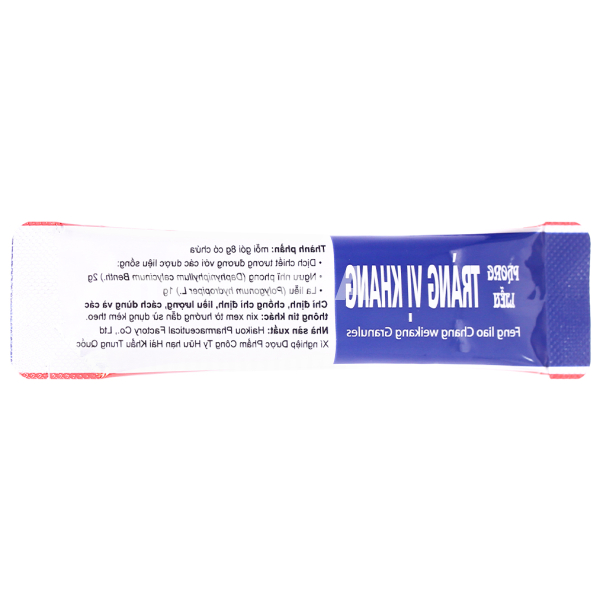 Thuốc cốm Tràng Vị Khang trị viêm dạ dày, đại tràng cấp và mạn tính (6 gói x 8g)