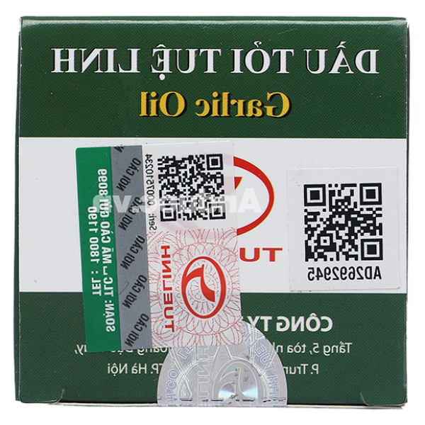 Dầu Tỏi Tuệ Linh hỗ trợ giảm mỡ máu, ngừa xơ vữa chai 100 viên