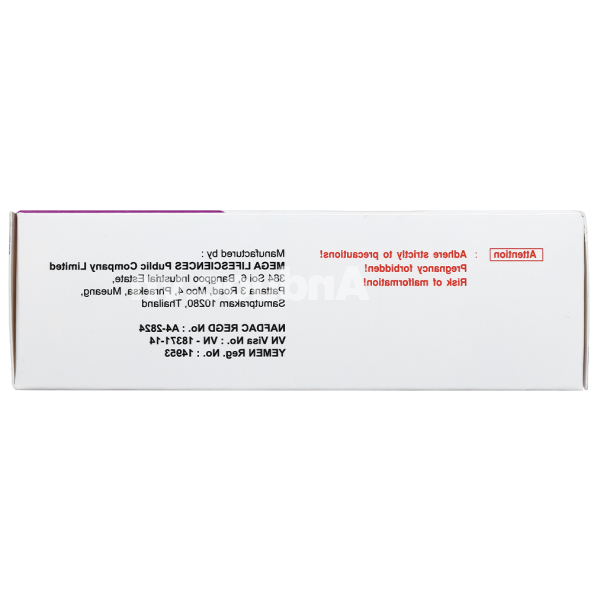 Acnotin 20 trị mụn trứng cá (3 vỉ x 10 viên)