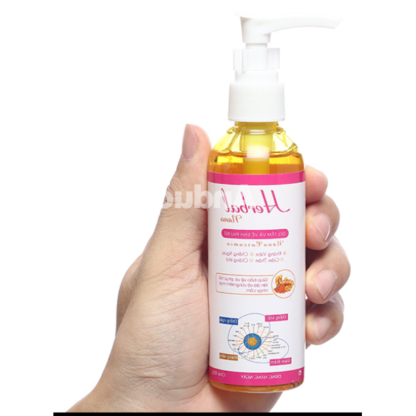 Gel tắm và vệ sinh phụ nữ Herbal Nano ngừa viêm nhiễm chai 100ml
