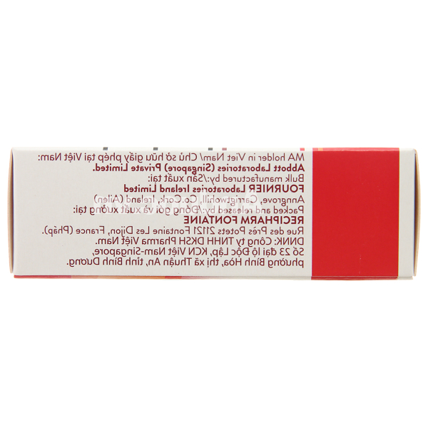 Lipanthyl NT 145mg trị tăng cholesterol máu hoặc triglycerid máu (3 vỉ x 10 viên)