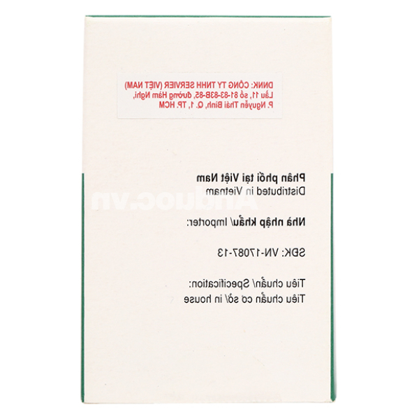 Coversyl 5mg trị tăng huyết áp, suy tim, bệnh động mạch vành hộp 30 viên