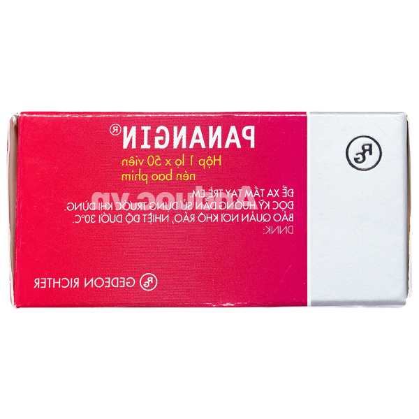 Panangin trị suy tim, loạn nhịp lọ 50 viên