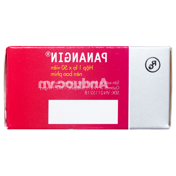 Panangin trị suy tim, loạn nhịp lọ 50 viên