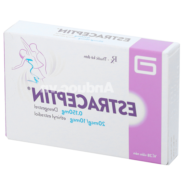 Estraceptin thuốc tránh thai hằng ngày (1 vỉ x 28 viên)