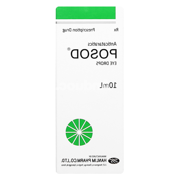 Dung dịch nhỏ mắt Posod Eye Drops trị đục thủy tinh thể lọ 10ml