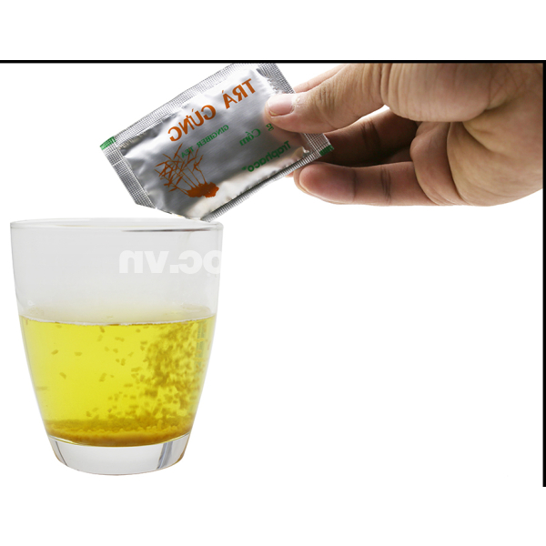 Trà gừng hòa tan Traphaco giảm đau bụng, đầy trướng hộp 10 gói