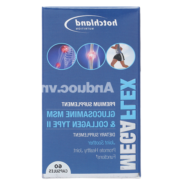 Hotchland MegaFlex giúp tăng dịch khớp, giảm đau khớp lọ 60 viên