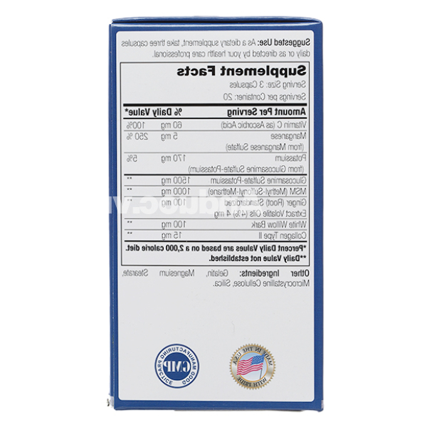 Hotchland MegaFlex giúp tăng dịch khớp, giảm đau khớp lọ 60 viên