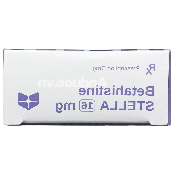 Betahistine Stella 16mg trị triệu chứng chóng mặt, ù tai, buồn nôn (5 vỉ x 10 viên)