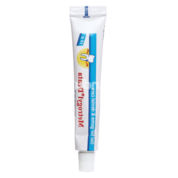 Gel bôi Metrogyl Denta trị viêm nướu, lở miệng tuýp 10g