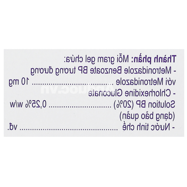 Gel bôi Metrogyl Denta trị viêm nướu, lở miệng tuýp 10g