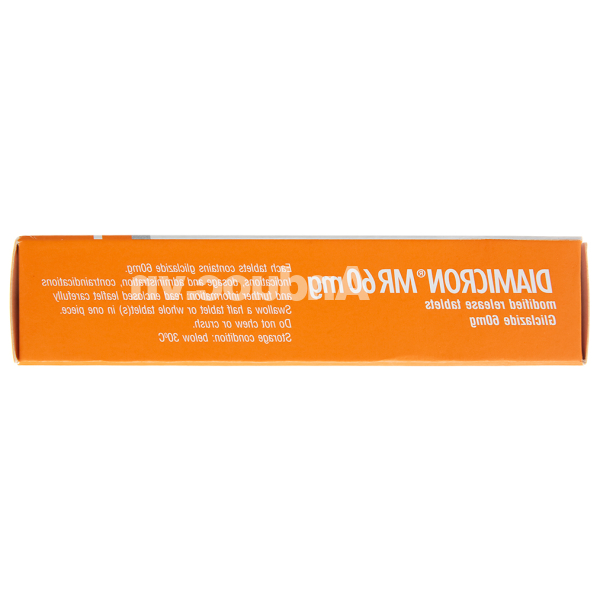 Diamicron MR 60mg trị đái tháo đường tuýp 2 (2 vỉ x 15 viên)