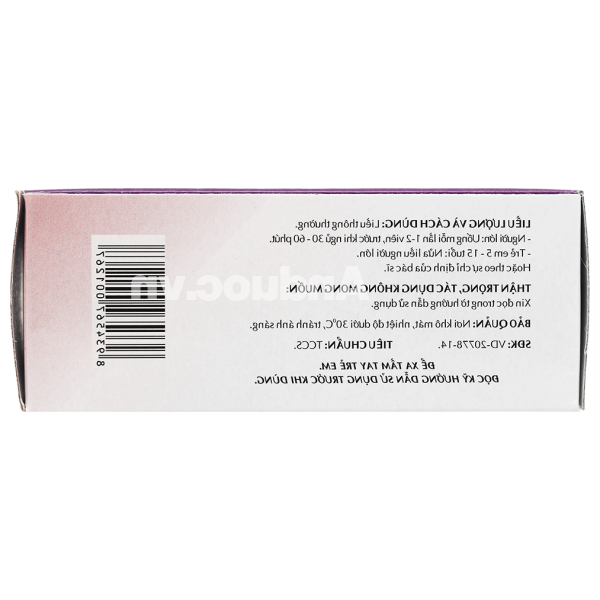 Mimosa Viên An Thần hỗ trợ trị mất ngủ, suy nhược thần kinh (5 vỉ x 10 viên)