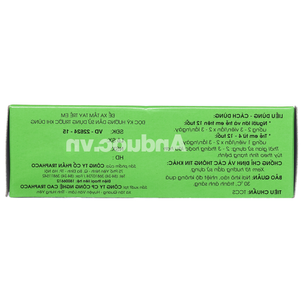 Viên bao đường Hoạt Huyết Dưỡng Não Traphaco giúp cải thiện trí nhớ (5 vỉ x 20 viên)