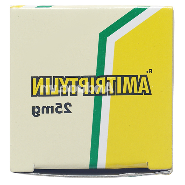 Amitriptylin Danapha 25mg trị trầm cảm lọ 100 viên