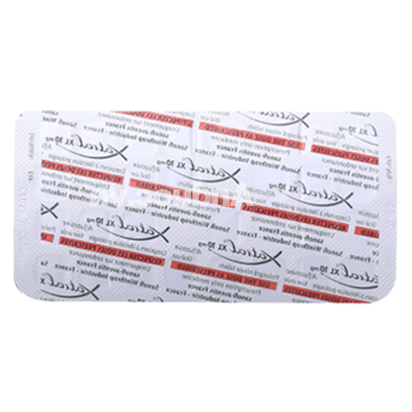 Xatral XL 10mg trị triệu chứng chức năng của phì đại tuyến tiền liệt (1 vỉ x 30 viên)