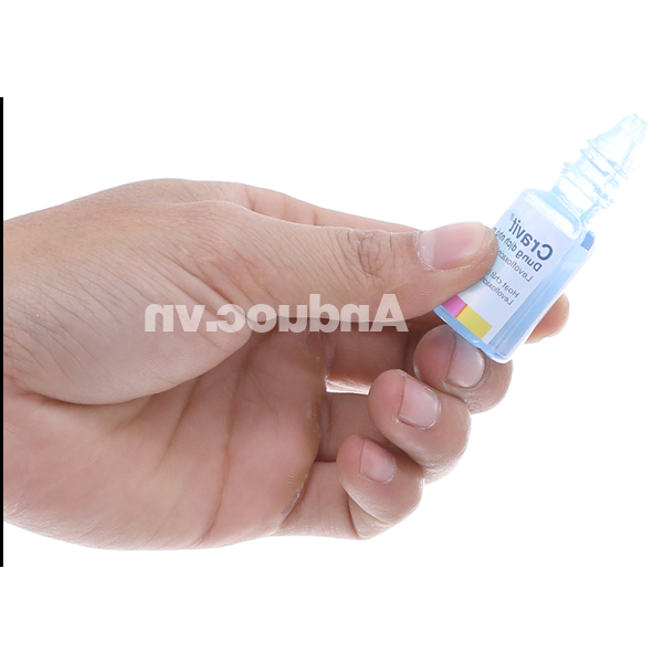 Dung dịch nhỏ mắt Cravit 0.5% trị nhiễm khuẩn mắt lọ 5ml